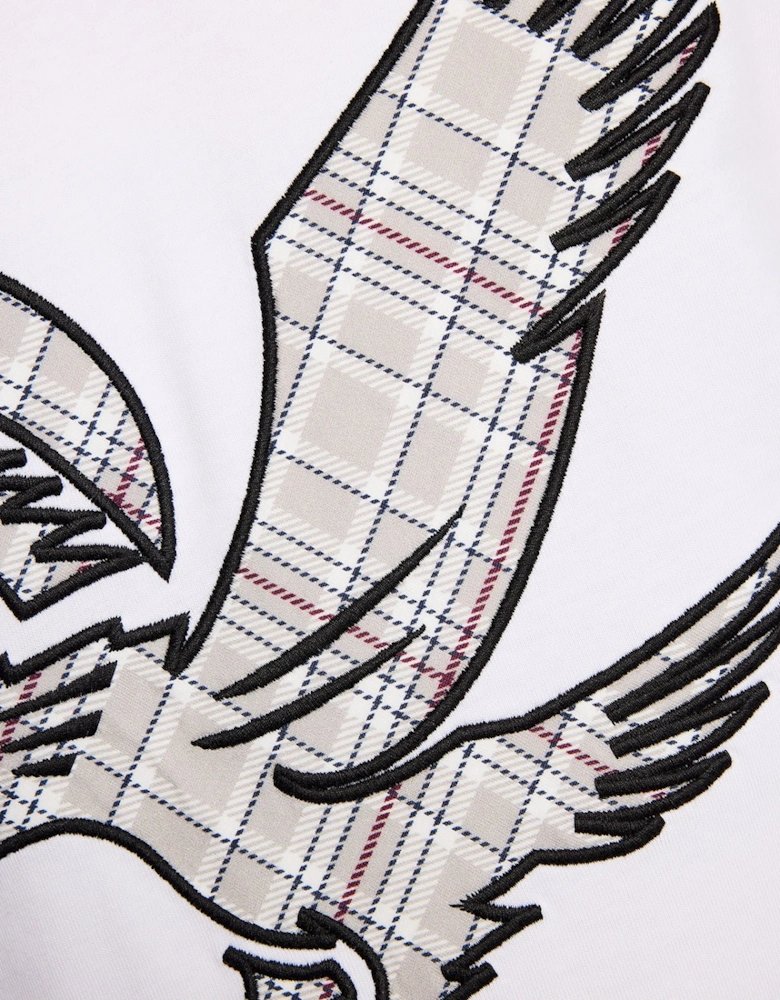 Check Eagle Cotton T-Shirt