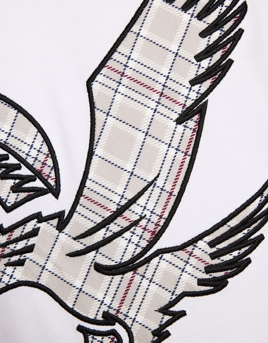 Check Eagle Cotton T-Shirt