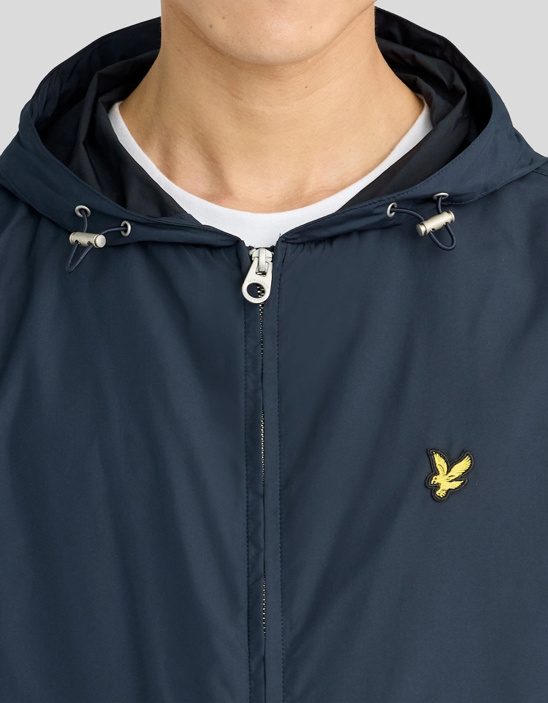 Lightweight Hooded Utility Jacket