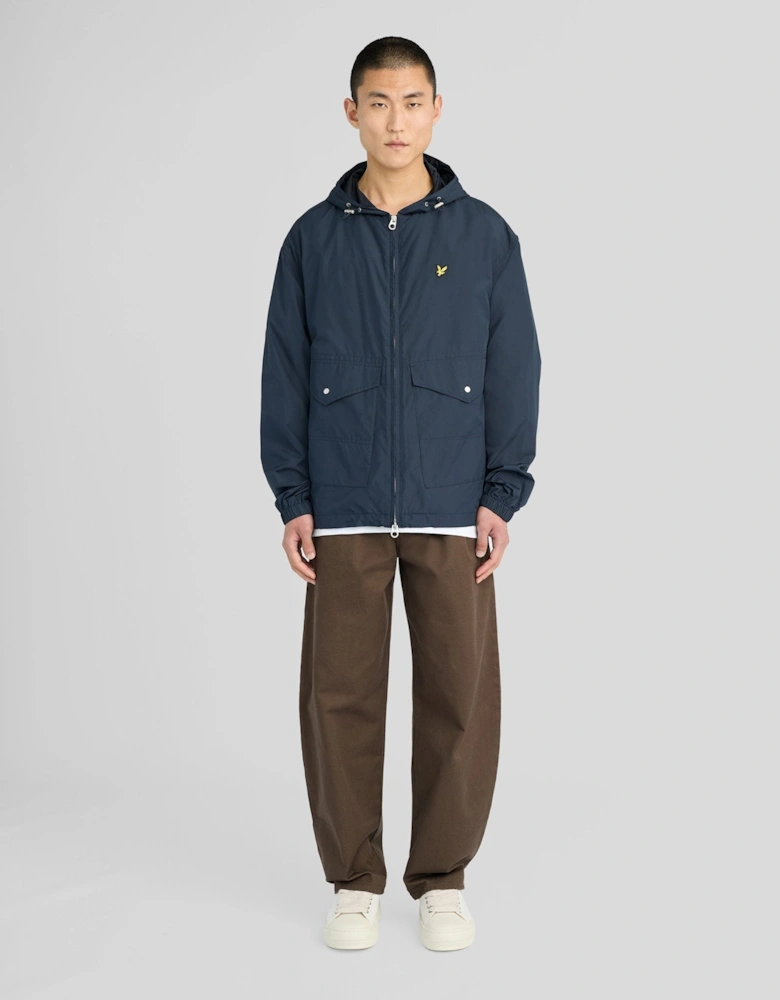 Lightweight Hooded Utility Jacket