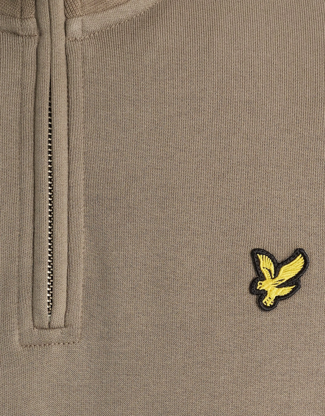 Cotton Loopback 1/4 Zip Sweatshirt