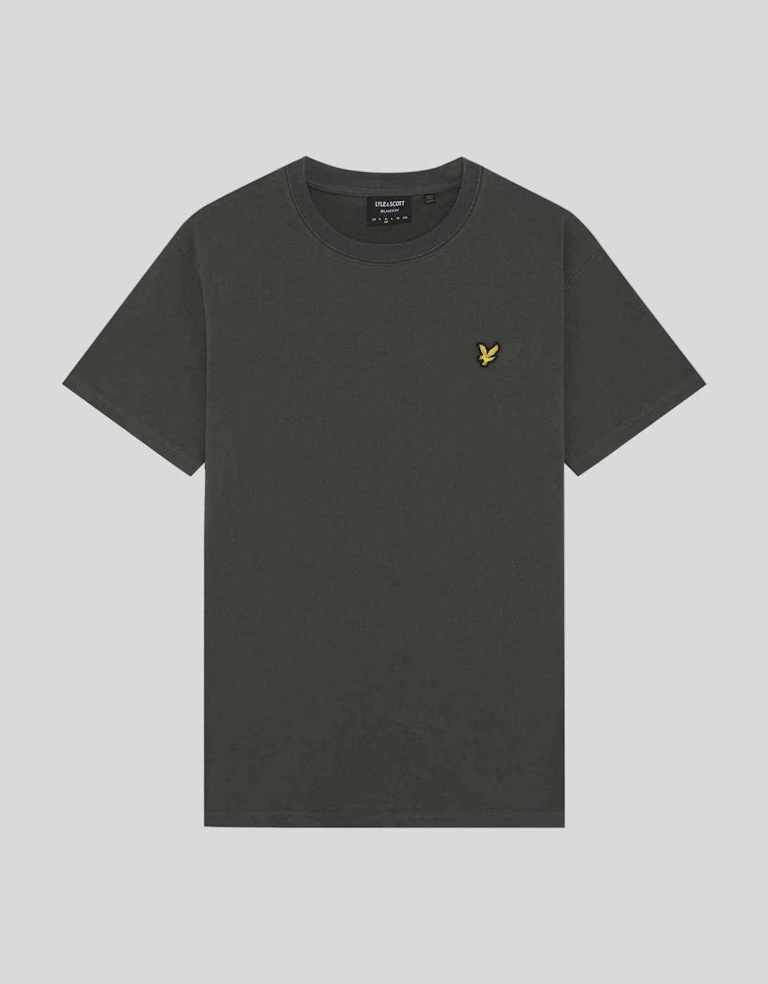 Lyle And Scott Men's Black Heavyweight Cotton T-Shirt - Size: 38