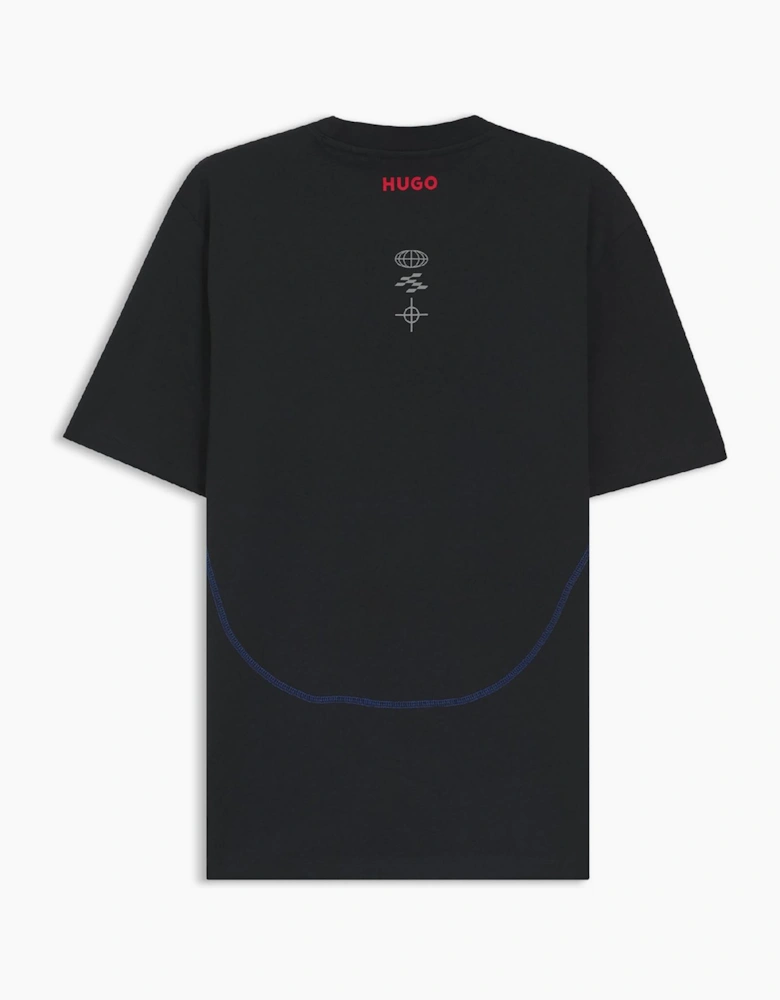 Wordmark Graphic Crew Neck Short Sleeve Competition T-Shirt