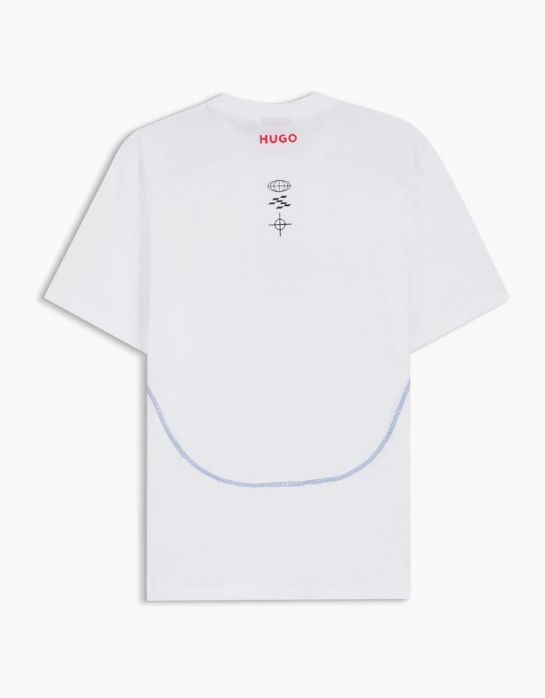 Wordmark Graphic Crew Neck Short Sleeve Competition T-Shirt