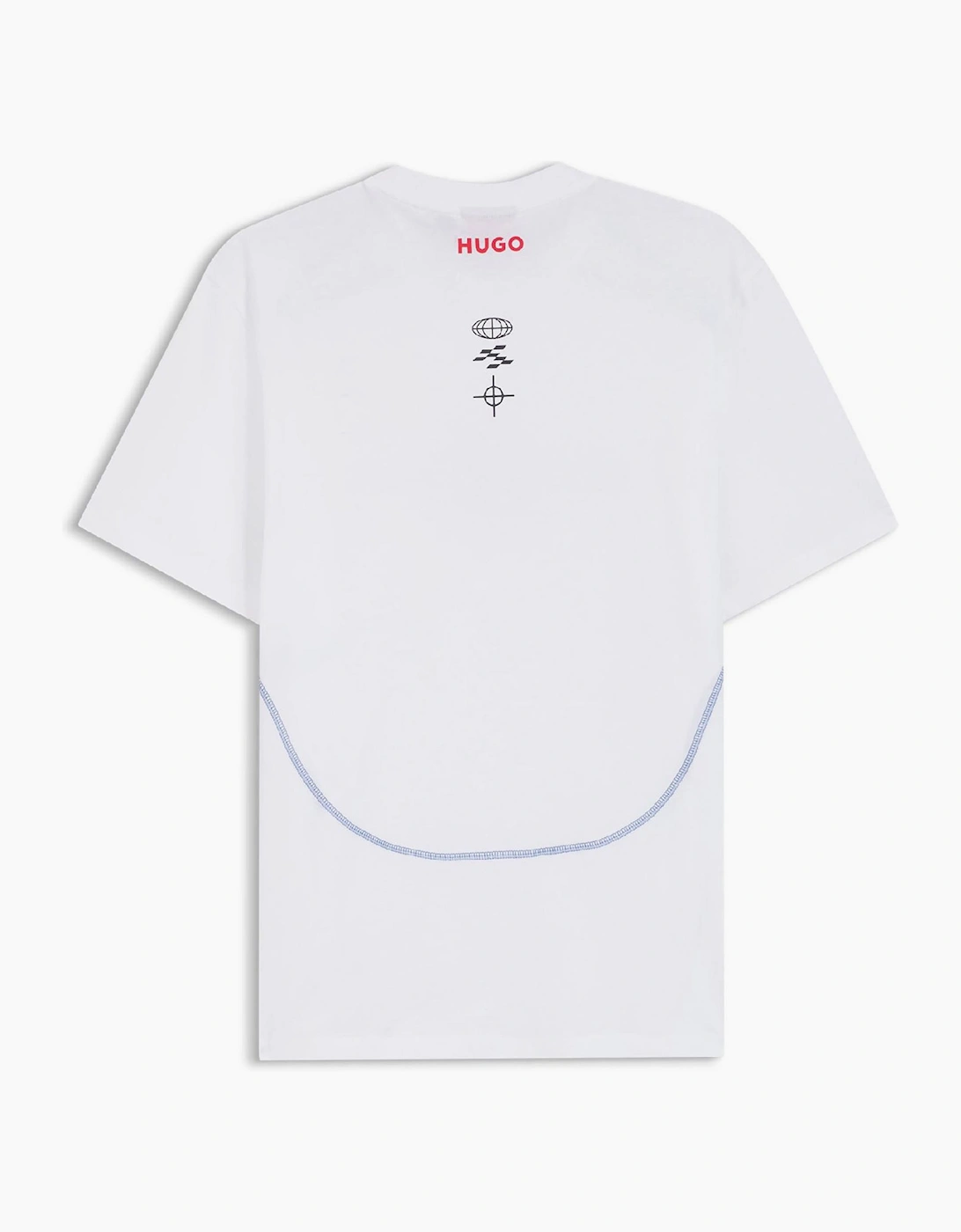 Wordmark Graphic Crew Neck Short Sleeve Competition T-Shirt
