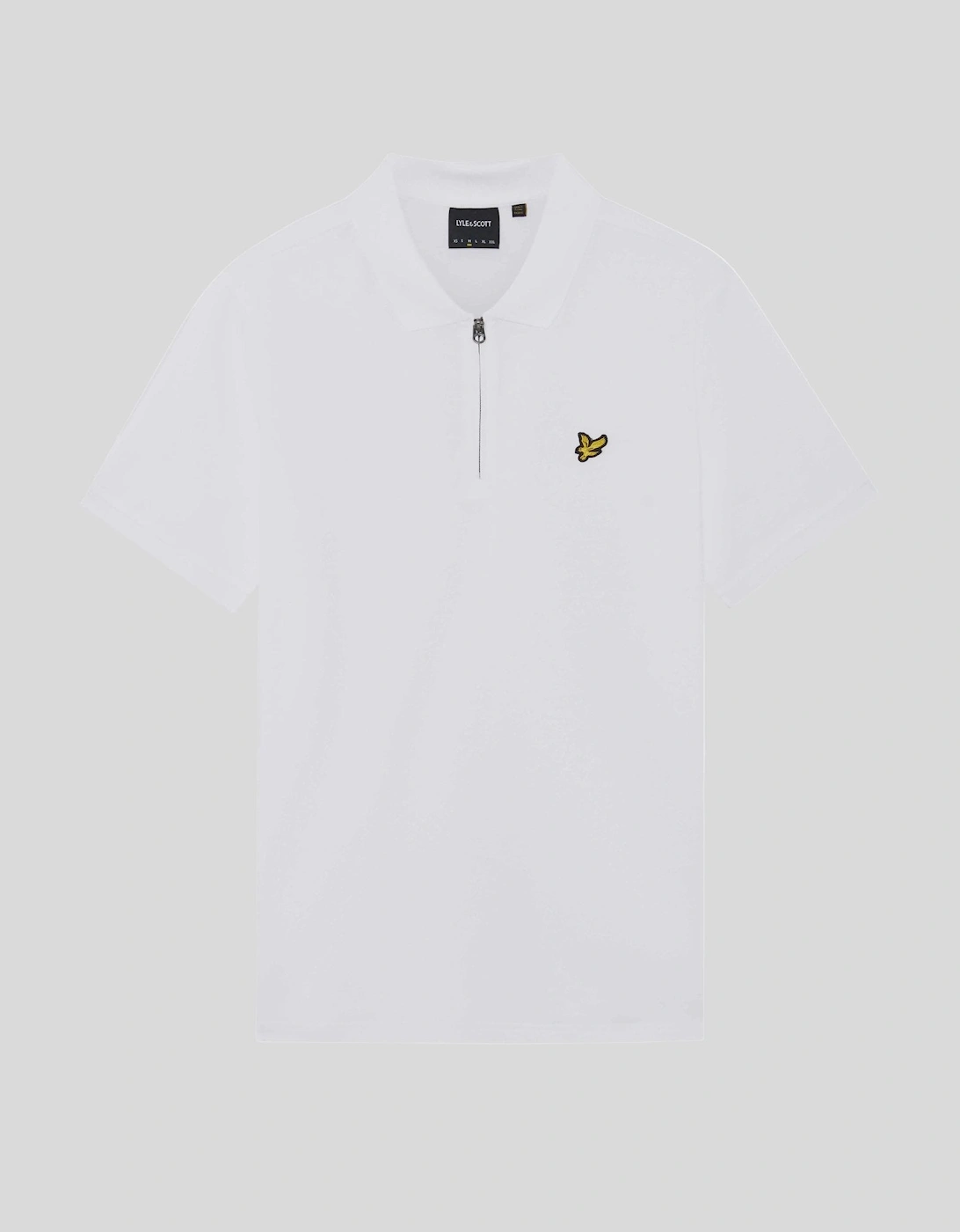 1/4 Zip Short Sleeve Polo Shirt
