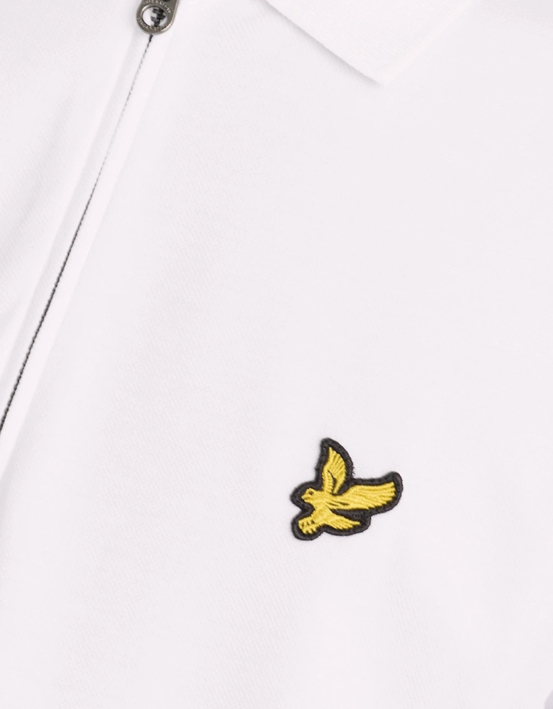 1/4 Zip Short Sleeve Polo Shirt