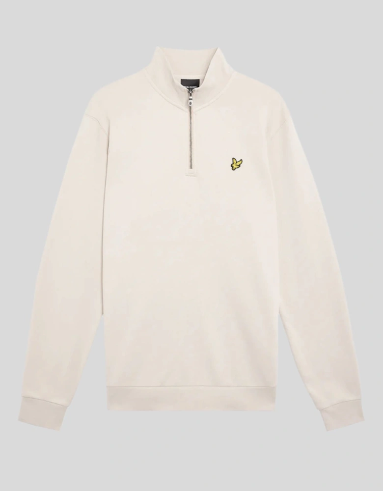 Cotton Loopback 1/4 Zip Sweatshirt