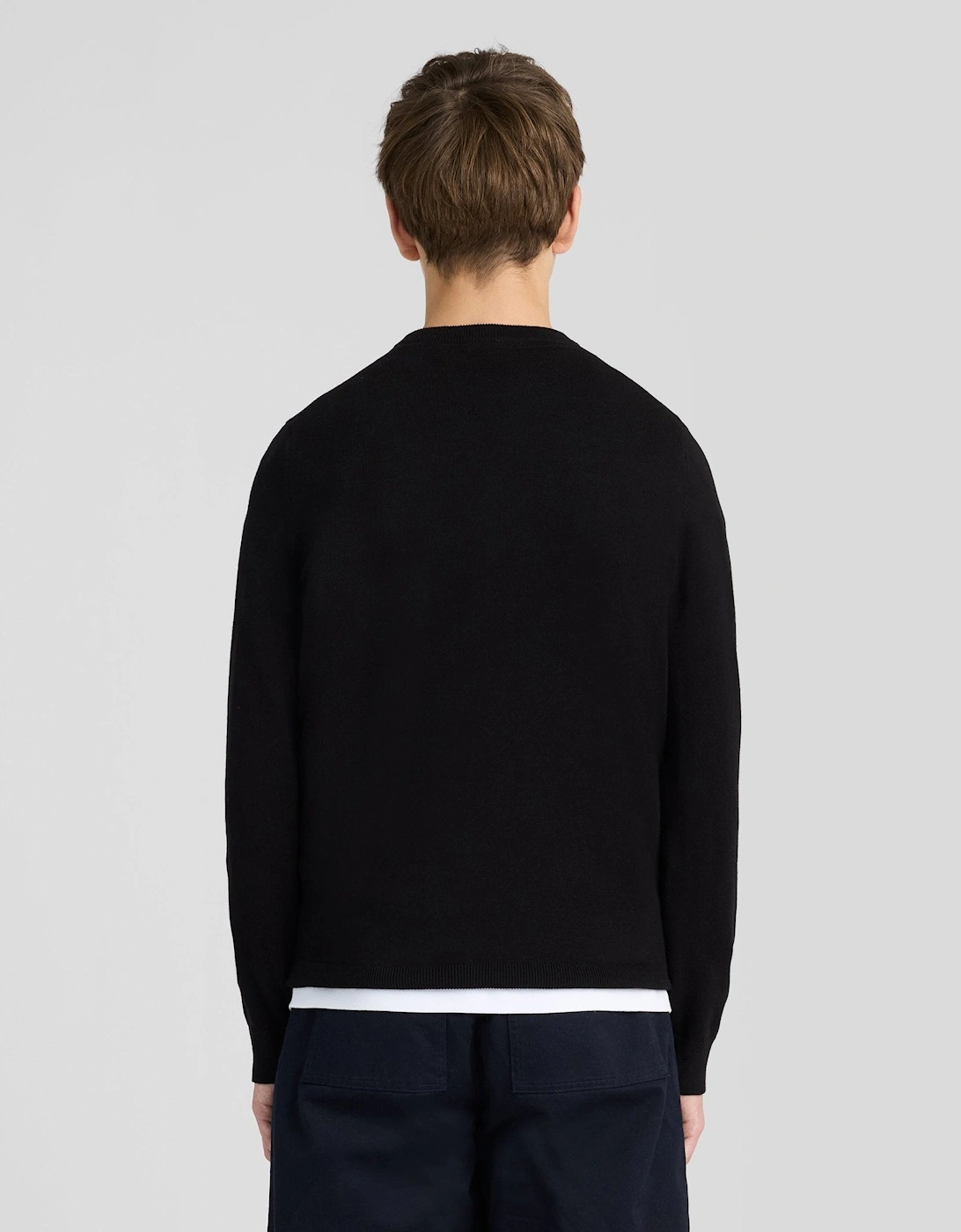 Cotton Crew Neck Jumper