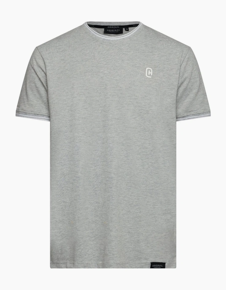 Preece Hem Label Patch Crew Neck Short Sleeve T-Shirt