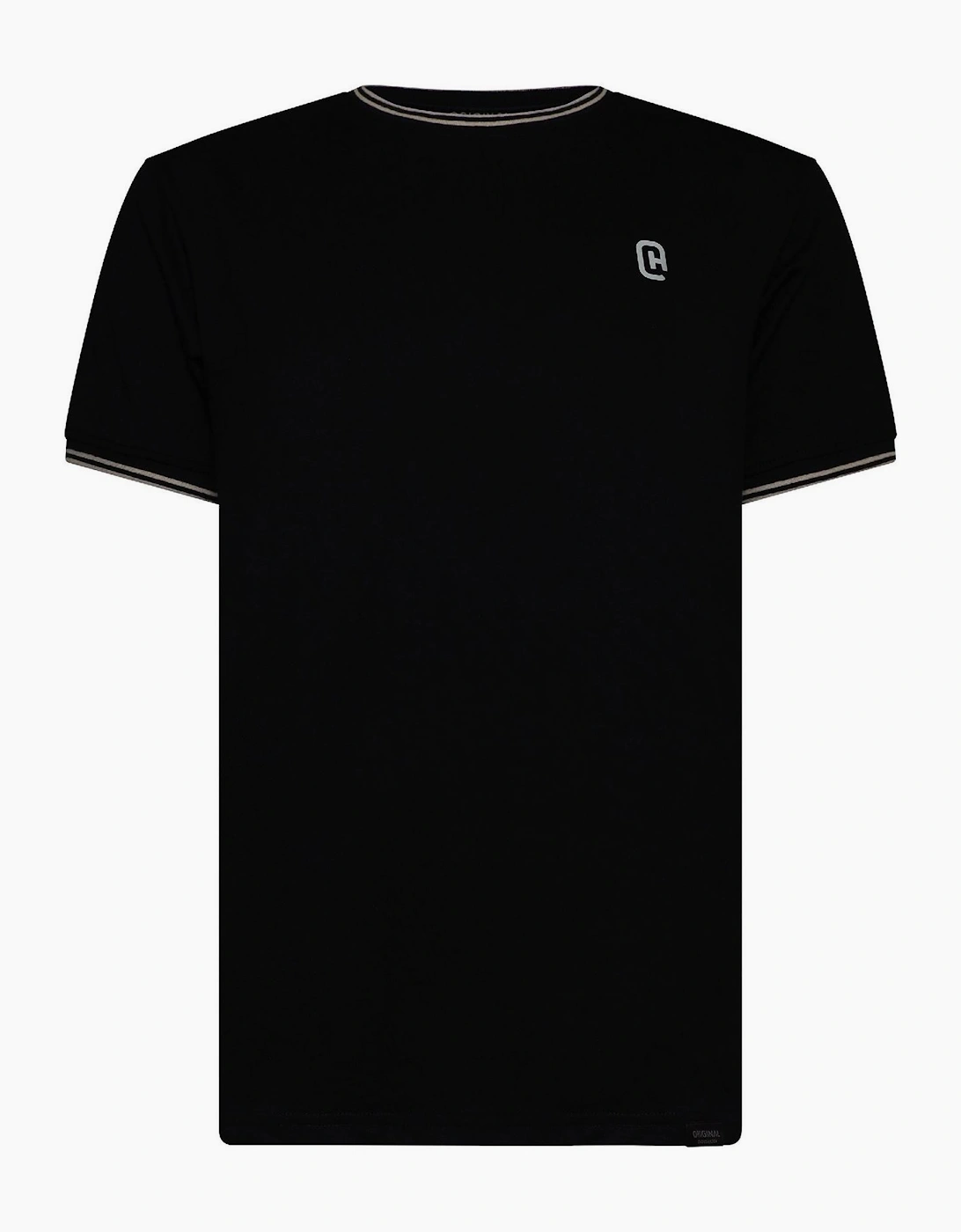 Preece Hem Label Patch Crew Neck Short Sleeve T-Shirt, 7 of 6