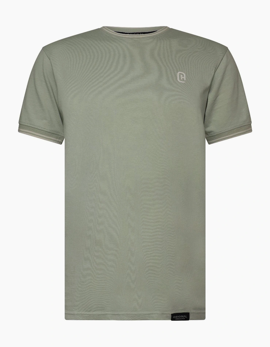 Preece Hem Label Patch Crew Neck Short Sleeve T-Shirt, 7 of 6