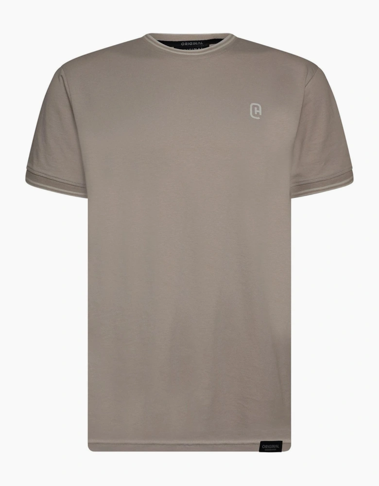 Preece Hem Label Patch Crew Neck Short Sleeve T-Shirt