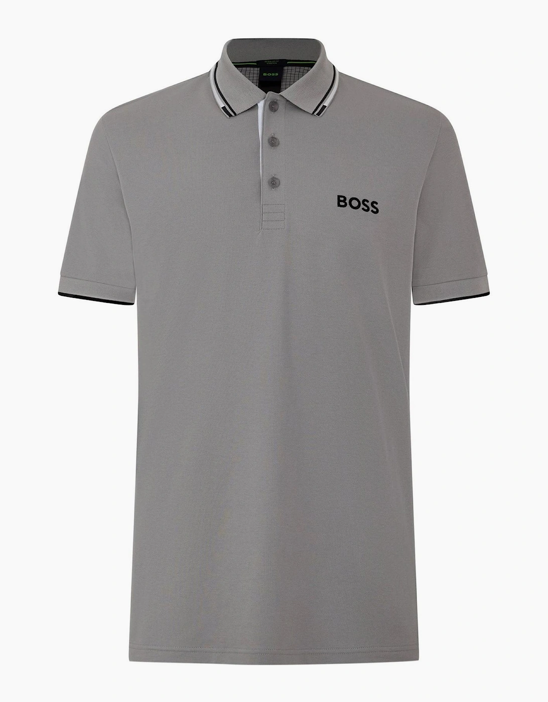 Wordmark Collared Neck Short Sleeve Regular Fit Shirt, 4 of 3