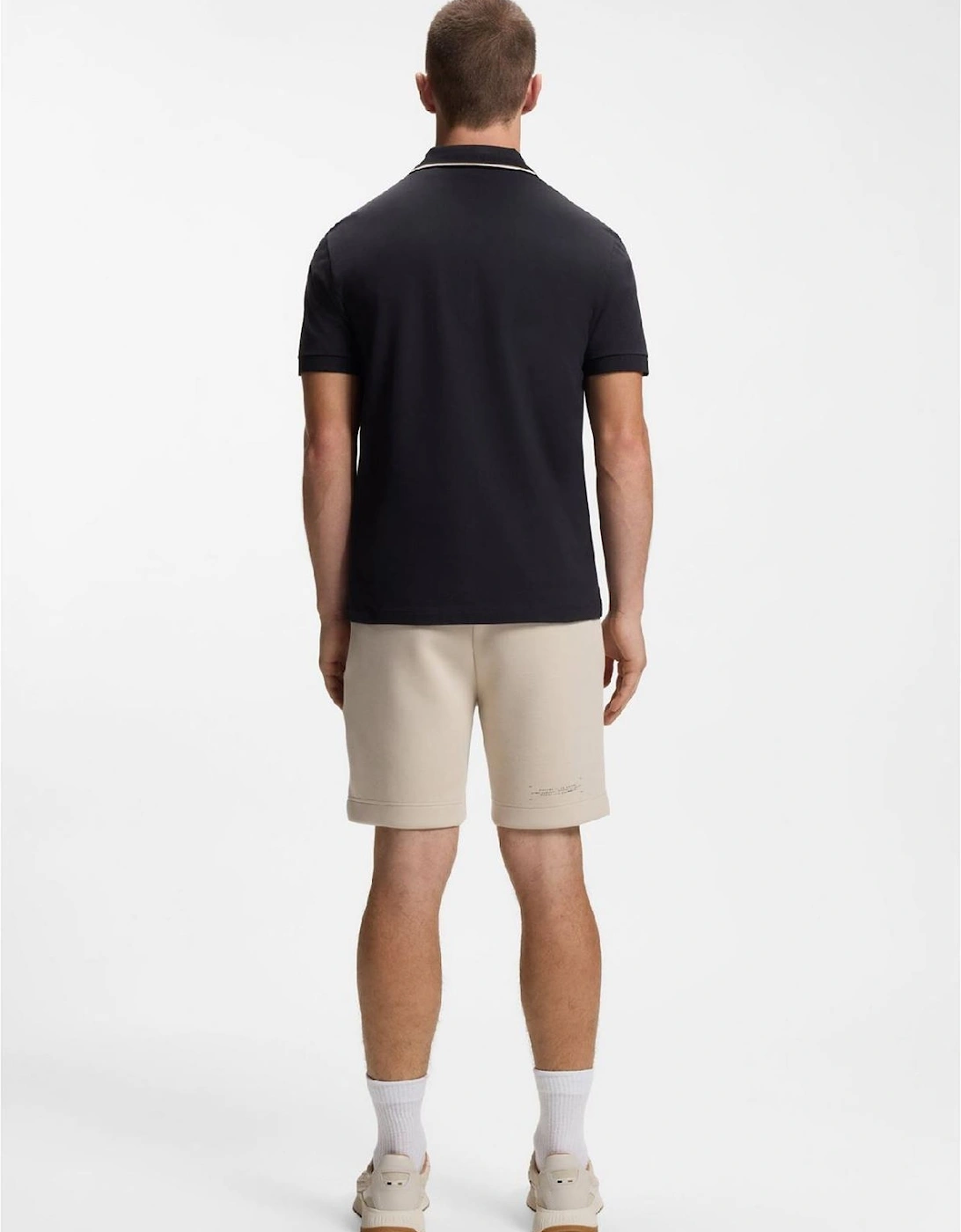 Collared Neck Short Sleeve Regular Fit Shirt