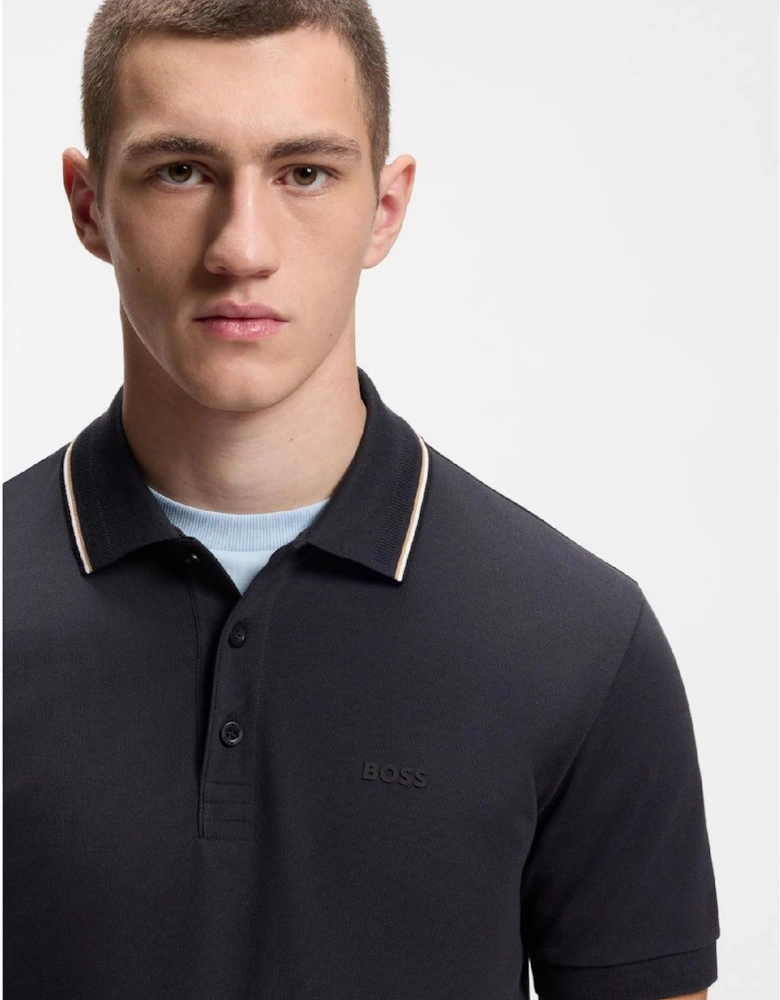 Collared Neck Short Sleeve Regular Fit Shirt