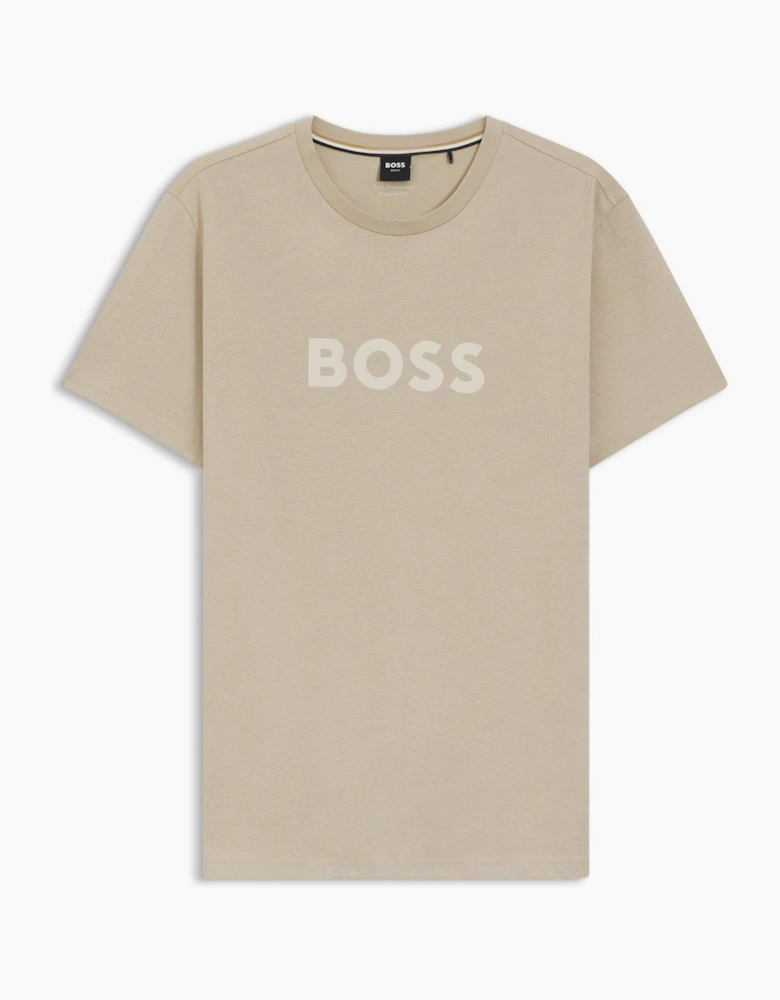 Wordmark Printed Logo Crew Neck Short Sleeve T-Shirt