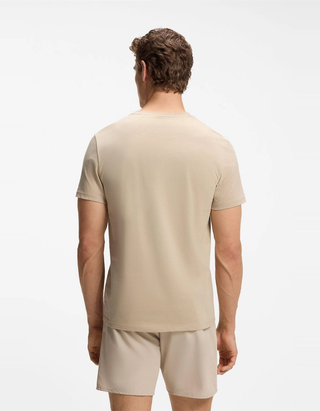 Wordmark Printed Logo Crew Neck Short Sleeve T-Shirt