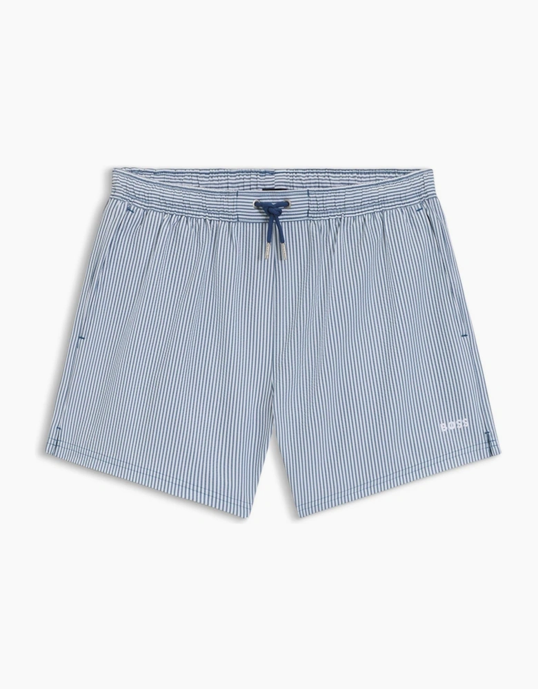Velvetfish Vertical Stripe Swim Shorts