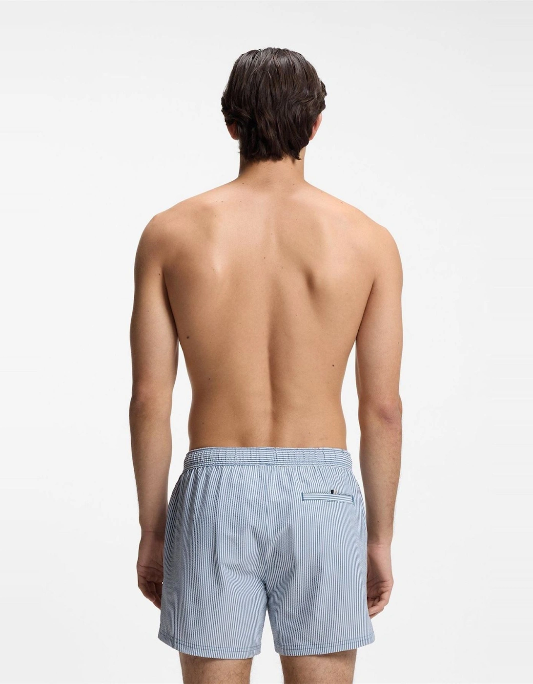 Velvetfish Vertical Stripe Swim Shorts