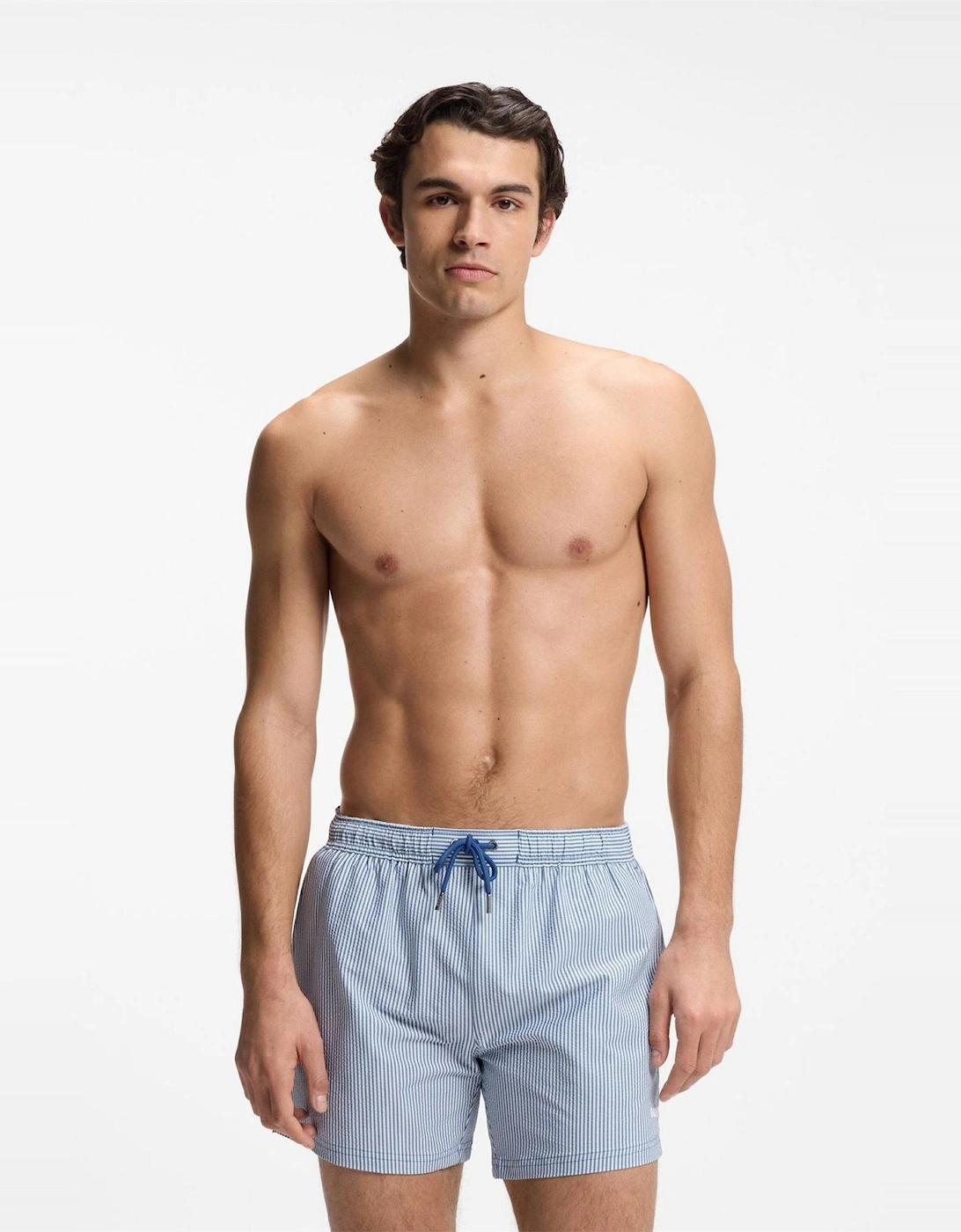 Velvetfish Vertical Stripe Swim Shorts