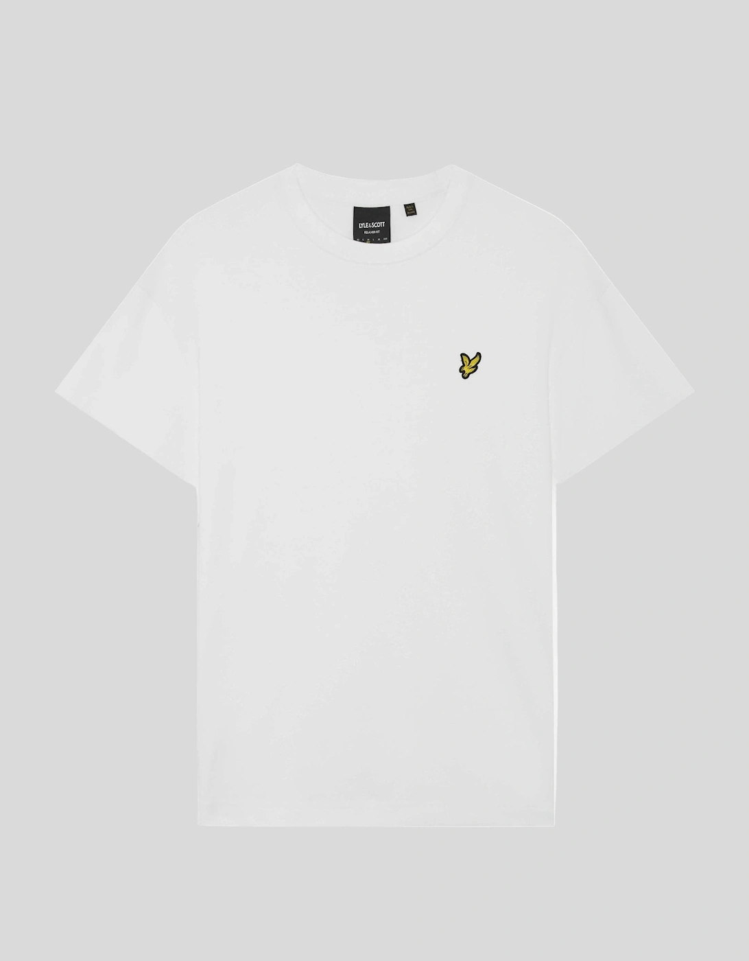 Lyle And Scott Men's White Ultra Soft Cotton Blend T-Shirt - Size: 36