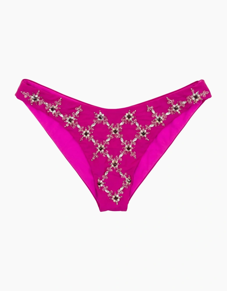 Mary Hot Pink Bikini Bottom
