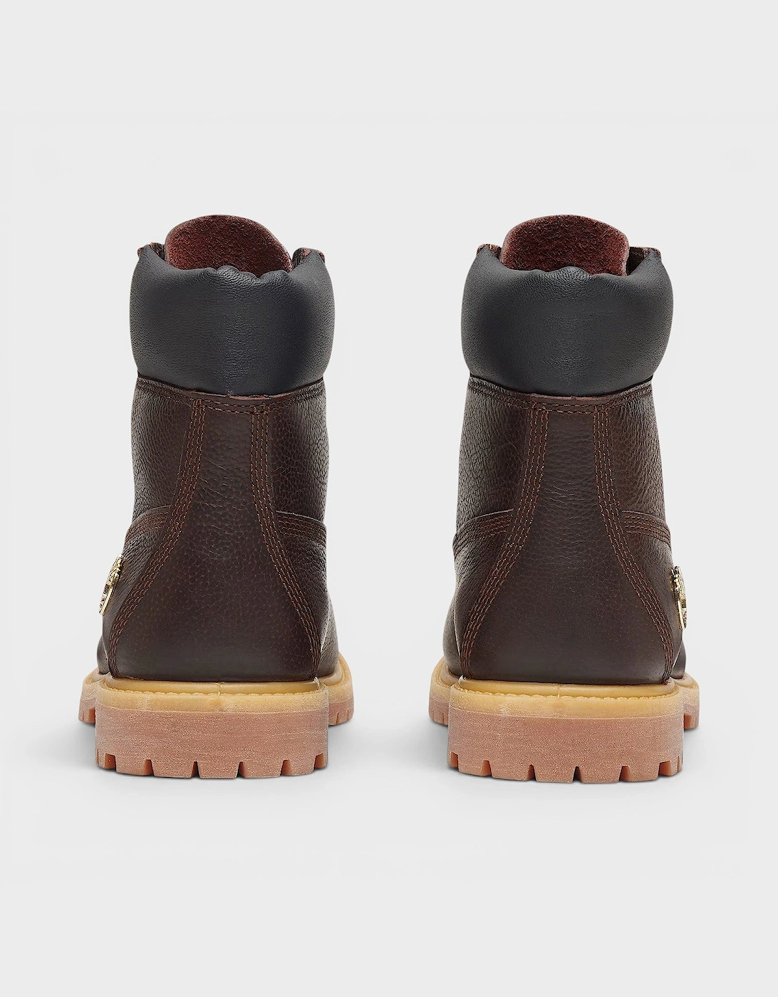 Premium 6 Inch Lace Waterproof Boots Dark Brown
