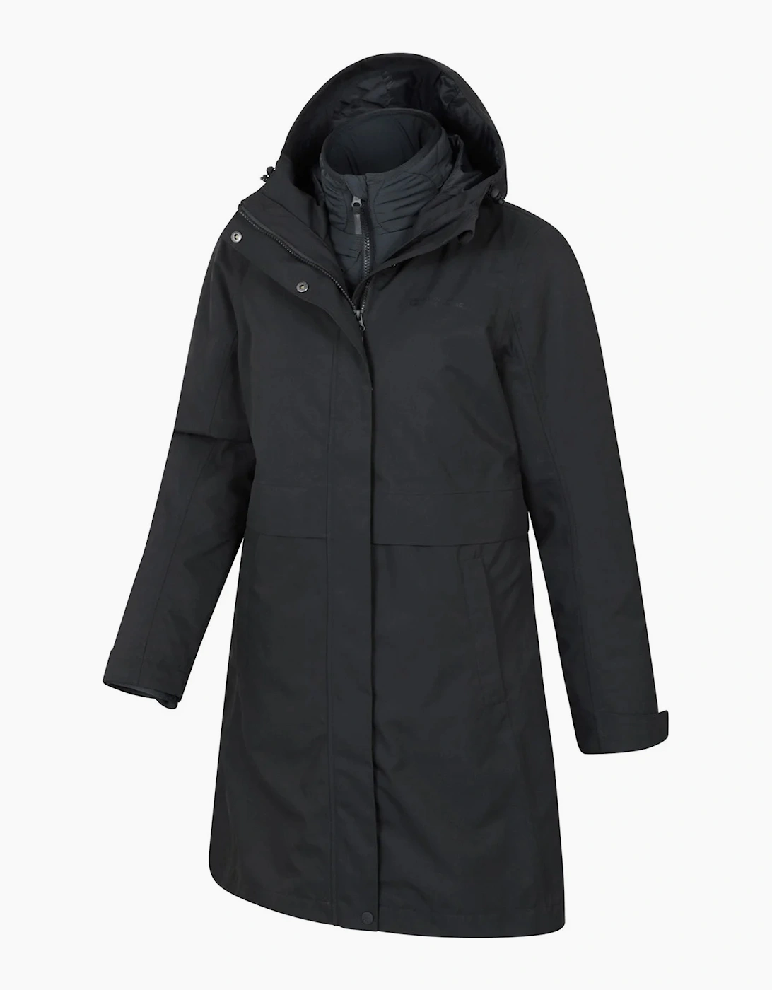 Mountain Warehouse Womens/Ladies Luna 3 in 1 Long Waterproof Jacket