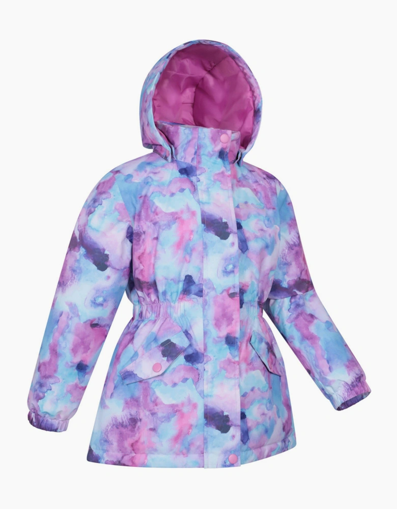 Mountain Warehouse Childrens/Kids Dale Floral Waterproof Jacket