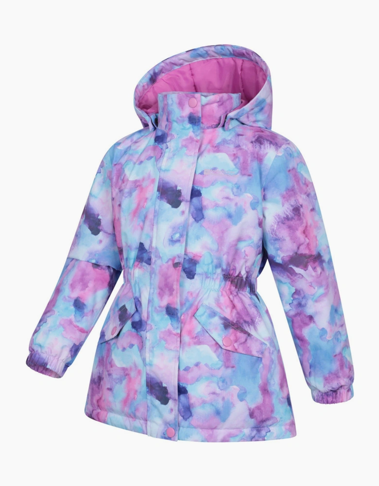 Mountain Warehouse Childrens/Kids Dale Floral Waterproof Jacket