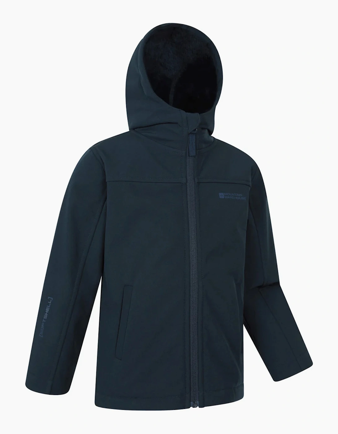 Mountain Warehouse Childrens/Kids Arctic Borg Lined Soft Shell Jacket