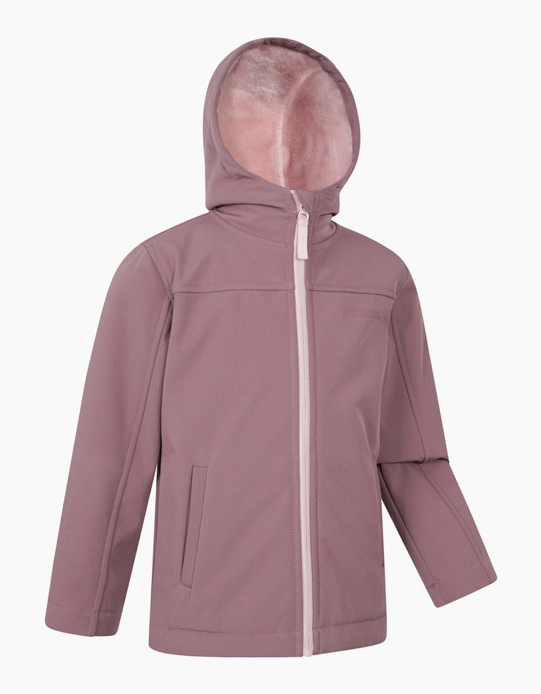 Mountain Warehouse Childrens/Kids Arctic Borg Lined Soft Shell Jacket