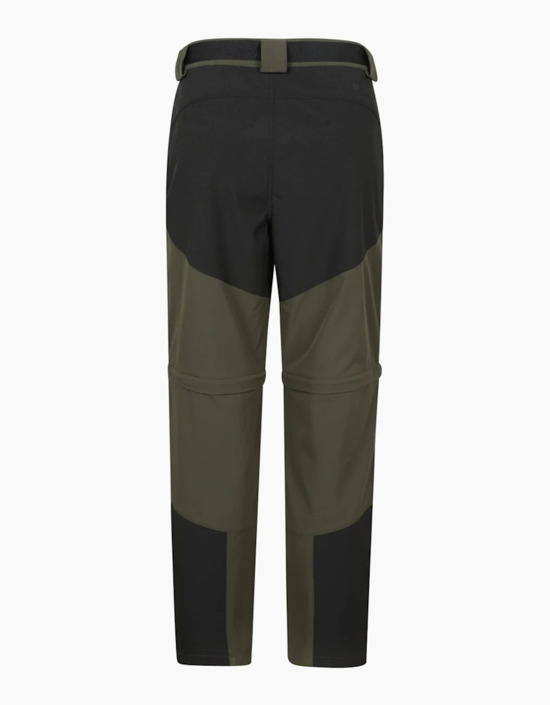 Mountain Warehouse Mens Forest Convertible Hiking Trousers