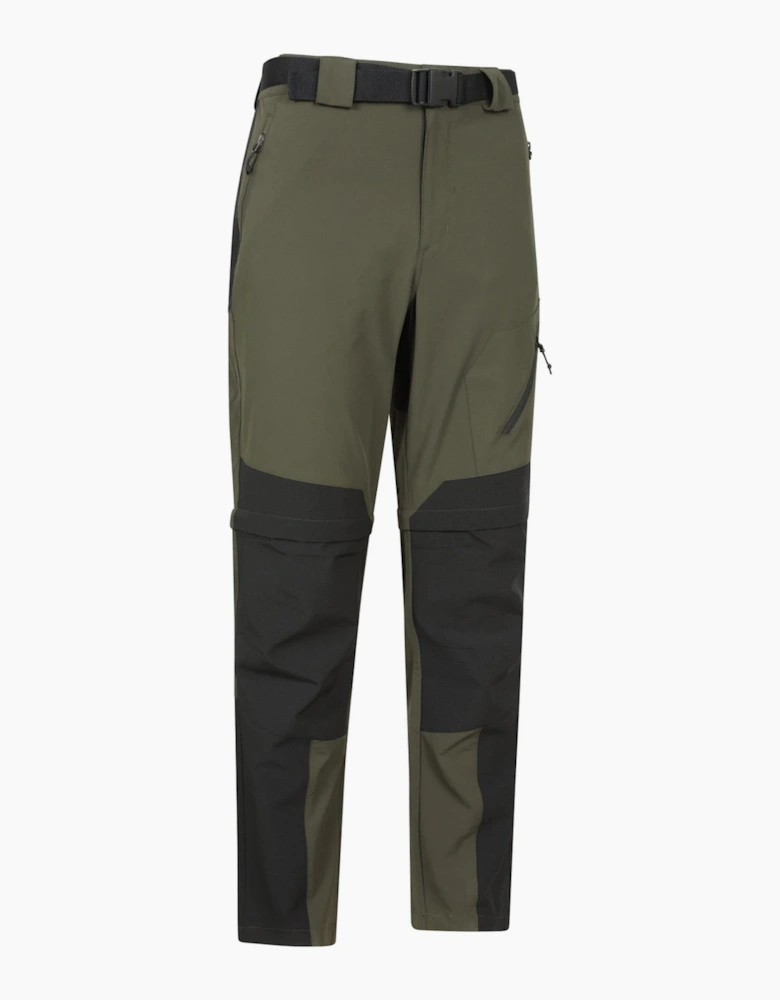 Mountain Warehouse Mens Forest Convertible Hiking Trousers