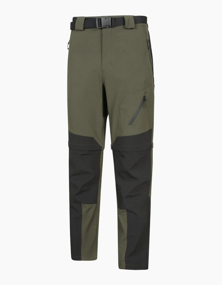 Mountain Warehouse Mens Forest Convertible Hiking Trousers