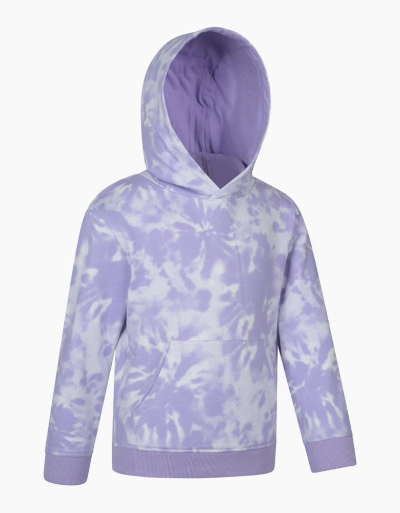 Mountain Warehouse Childrens/Kids Tie Dye Organic Hoodie