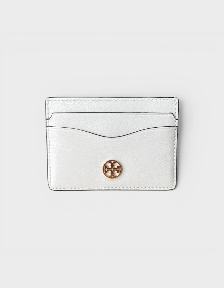 Crinkle Slim Card Case Cirrus Cloud White