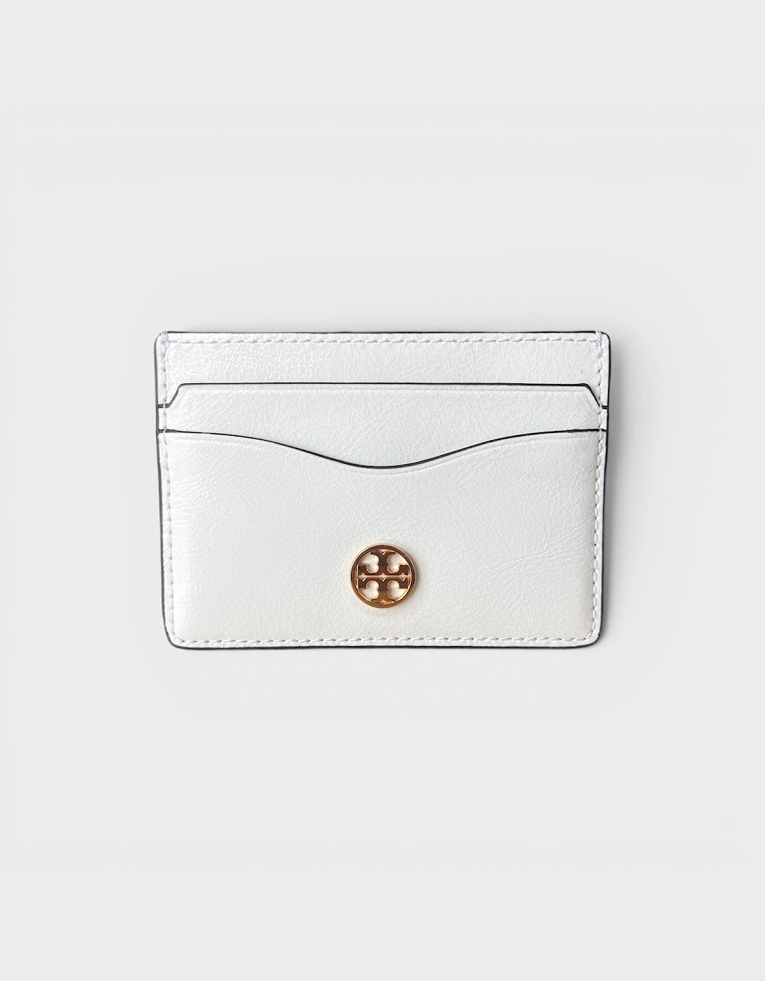 Crinkle Slim Card Case Cirrus Cloud White
