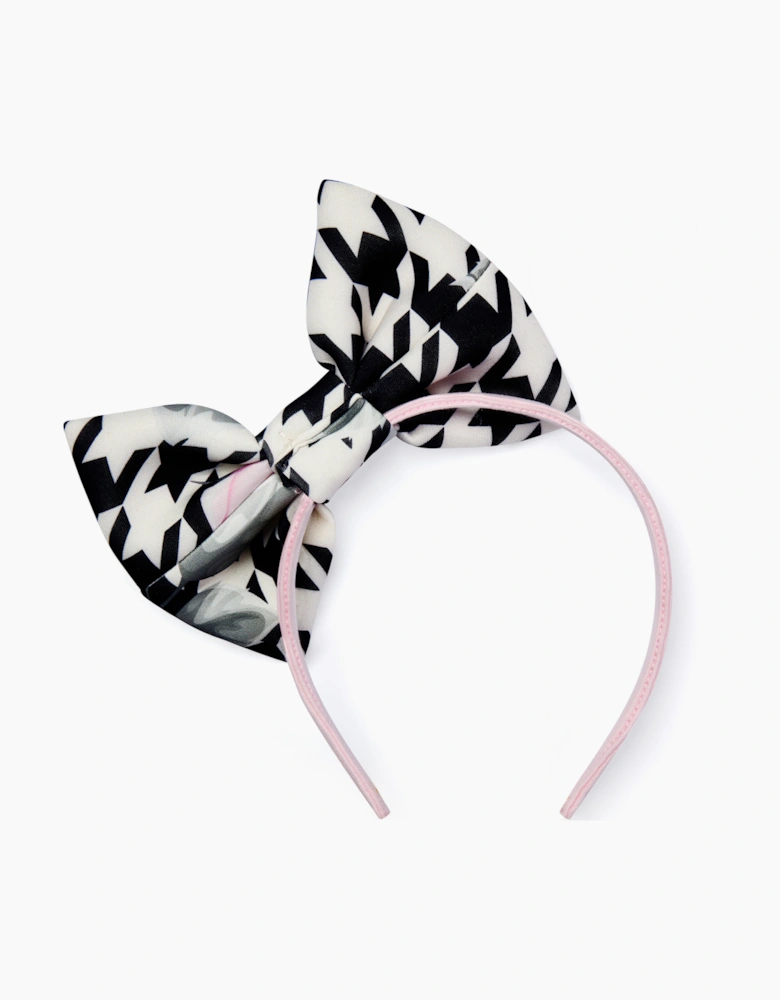 A DEE ALLIE PRINTED BOW HEADBAND W261907