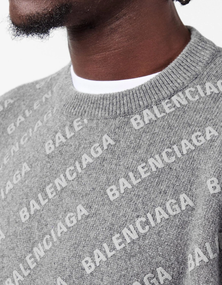 All Over Logo Sweater