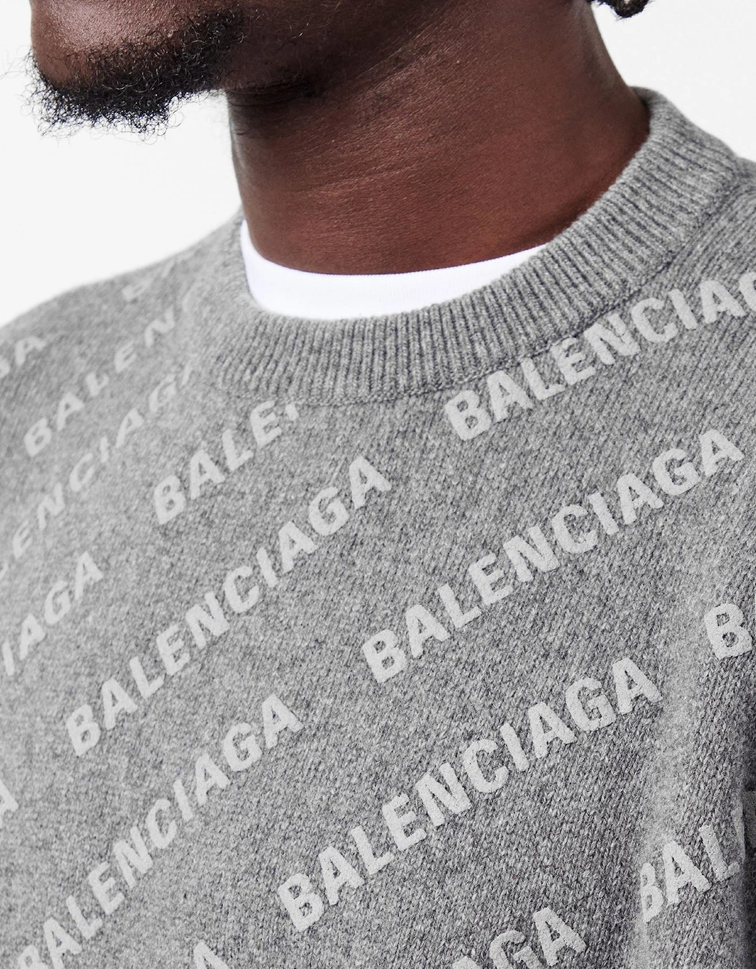 All Over Logo Sweater