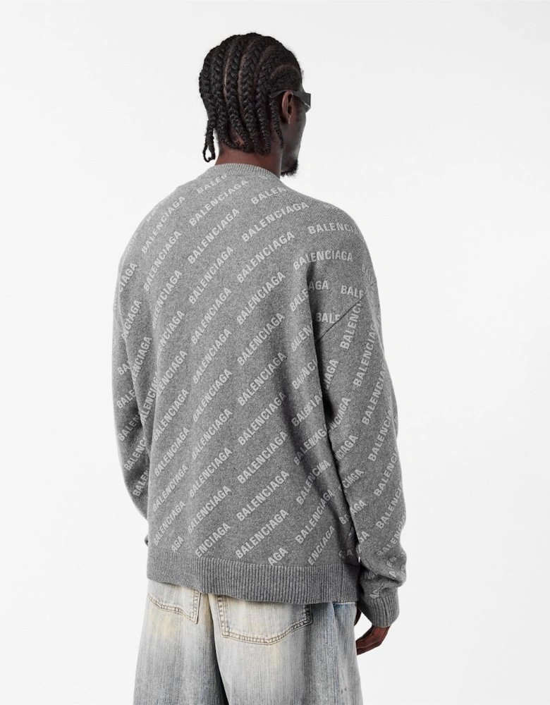 All Over Logo Sweater