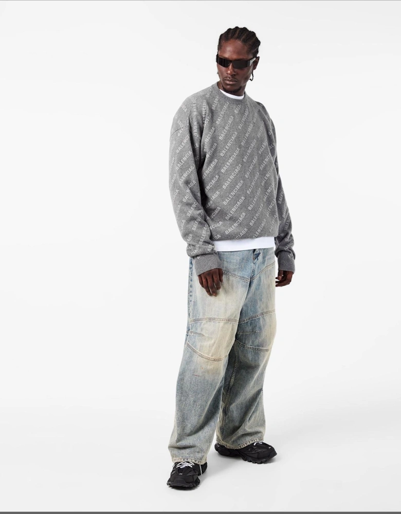 All Over Logo Sweater