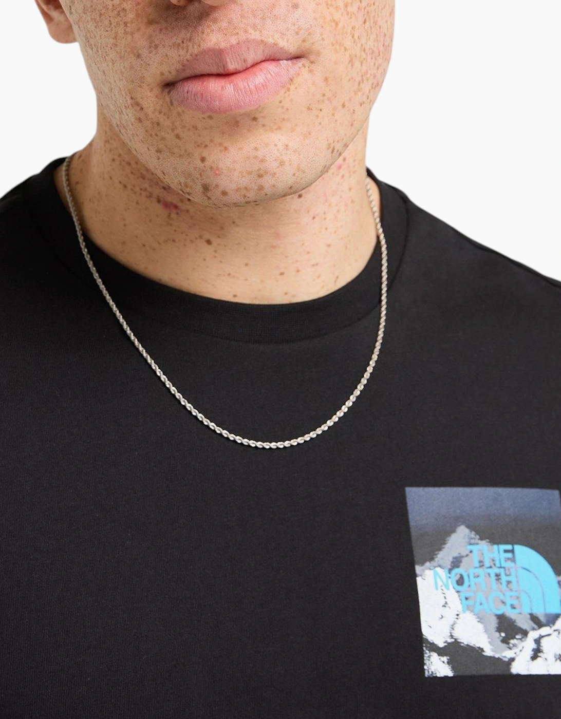 The North Face Mens T Shirt Energy Graphic Crew Neck Short Sleeve Soft Cotton Tee