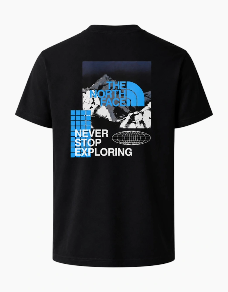 The North Face Mens T Shirt Energy Graphic Crew Neck Short Sleeve Soft Cotton Tee