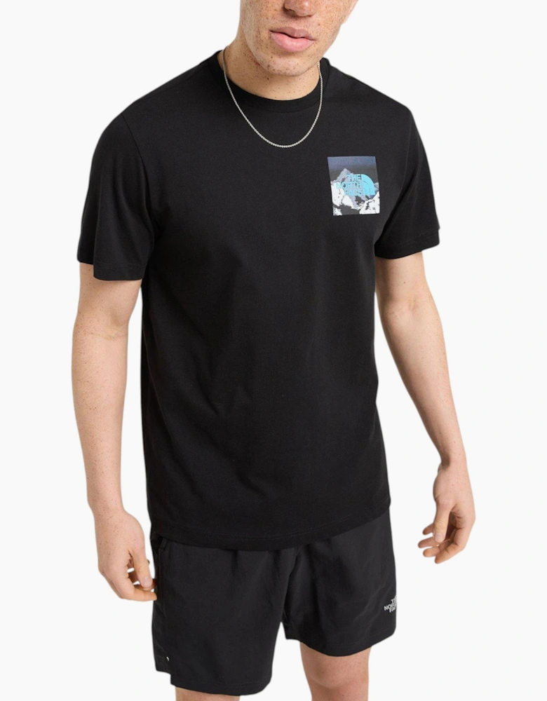 The North Face Mens T Shirt Energy Graphic Crew Neck Short Sleeve Soft Cotton Tee