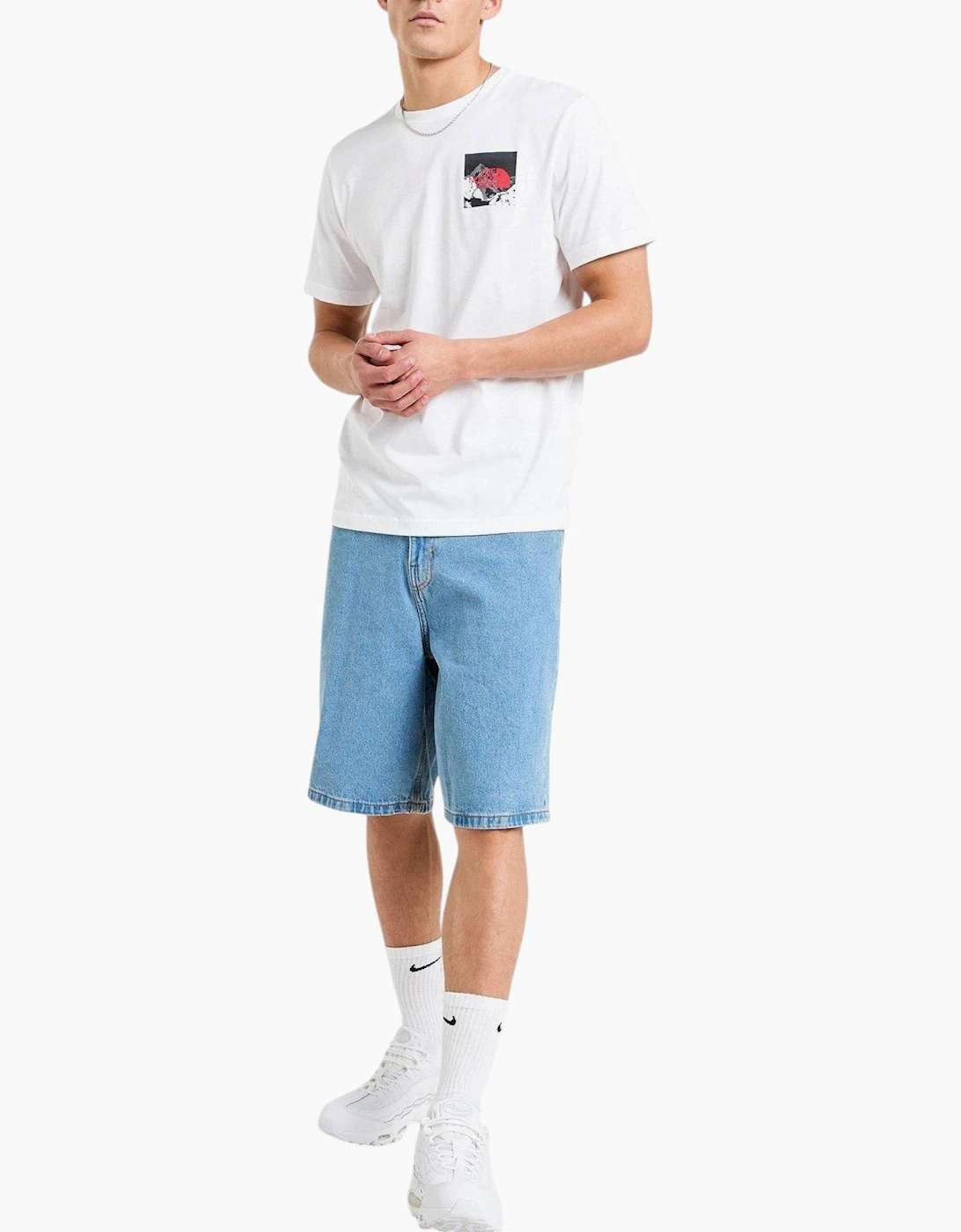 The North Face Mens T Shirt Energy Graphic Crew Neck Short Sleeve Soft Cotton Tee