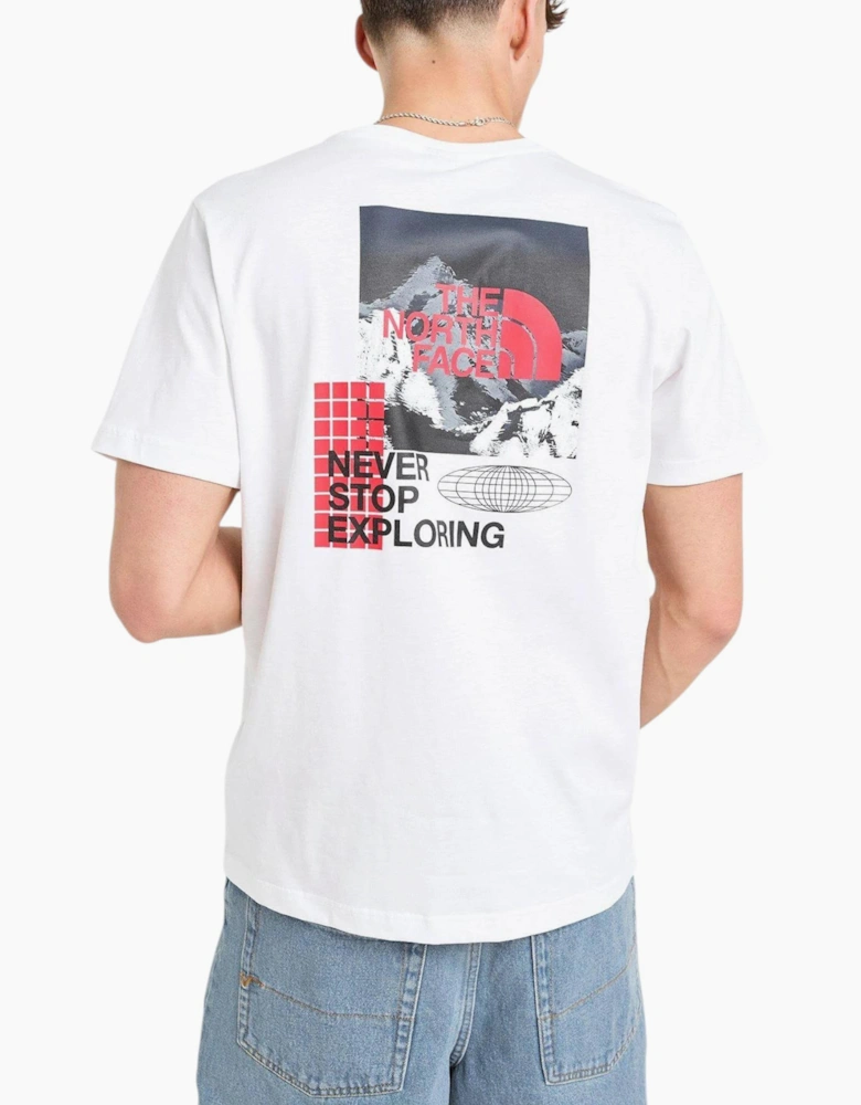 The North Face Mens T Shirt Energy Graphic Crew Neck Short Sleeve Soft Cotton Tee