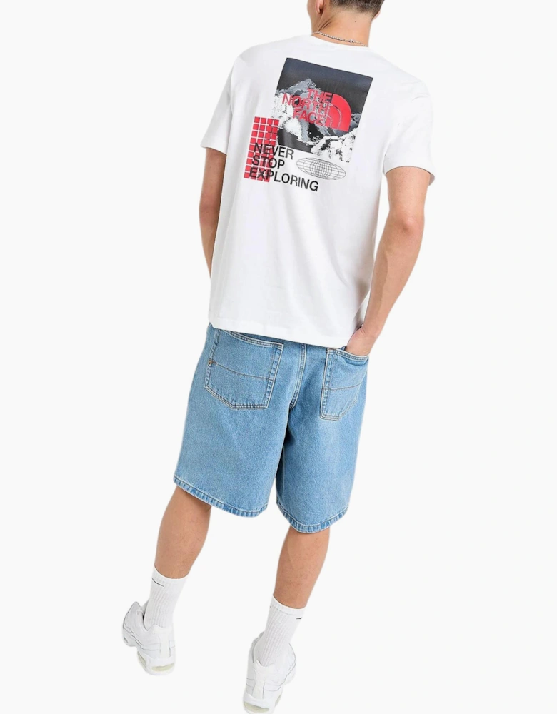 The North Face Mens T Shirt Energy Graphic Crew Neck Short Sleeve Soft Cotton Tee